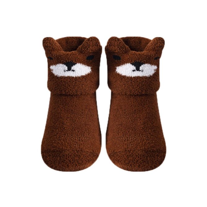 chaussette-chausson-antidérapantes-bébé-ours