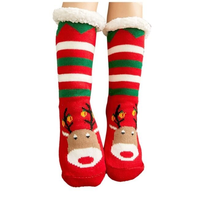 chaussettes renne de Noël