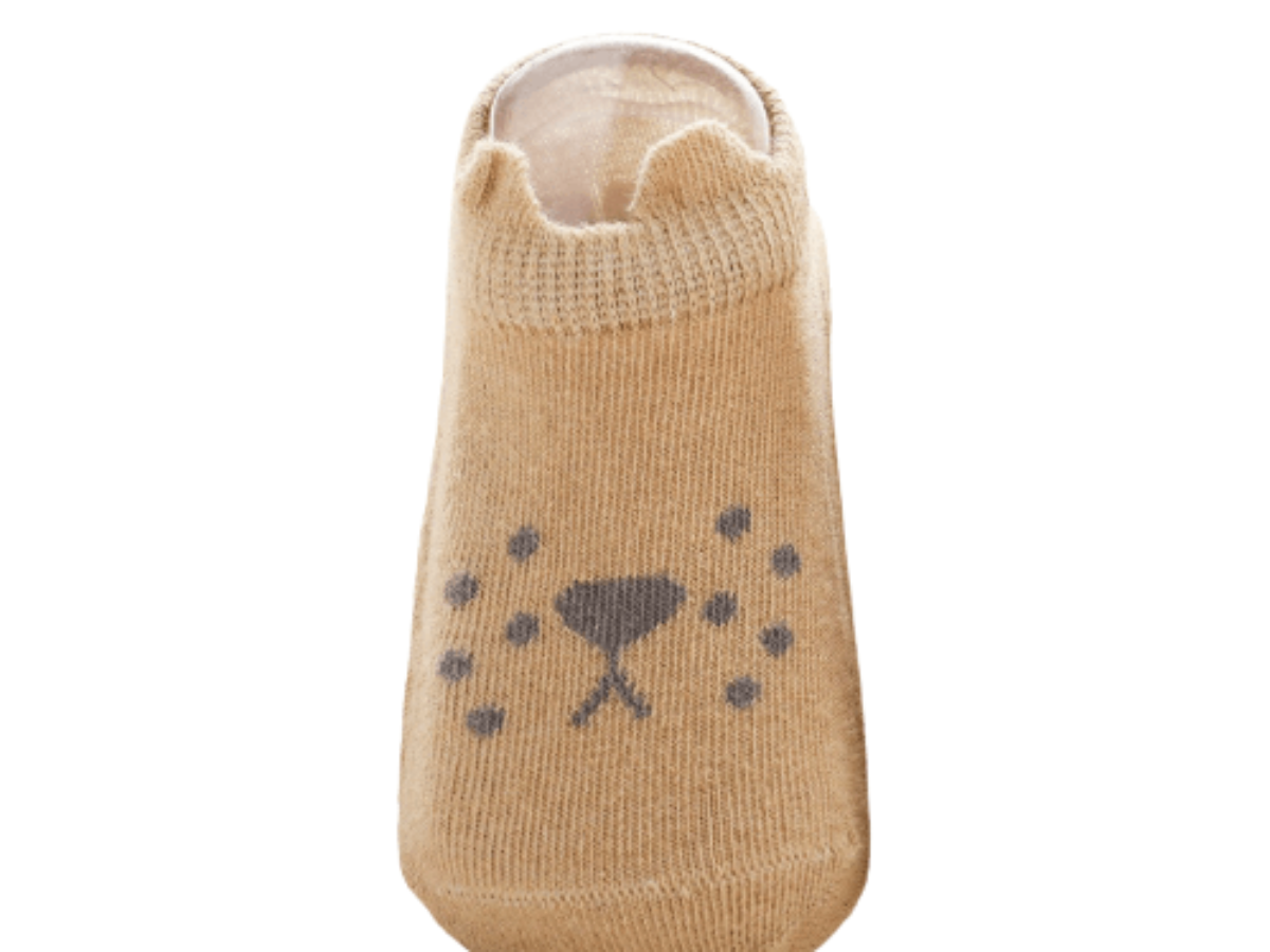 Chaussons chaussettes antidérapant enfant motif cerf- Chaussettes Enfant |  Kindy
