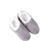 chaussette pantoufle gris bas homme