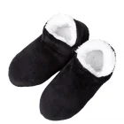 Chaussette pantoufle noir pour homme