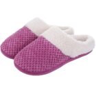 chaussons velours femme