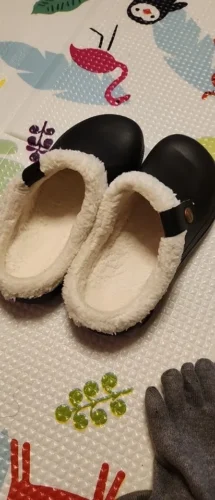 Chaussons sabot femme photo review
