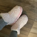 Chausson botte fourré femme photo review