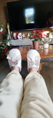 Chaussons femme confort photo review