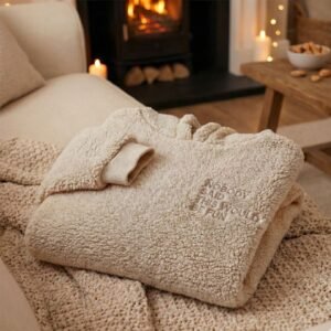 Hoodie pilou pilou femme - Beige, M