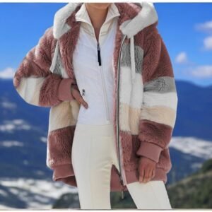 Veste femme doublée pilou pilou - Rouge
