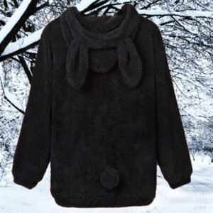 Veste de nuit en pilou femme - Noir