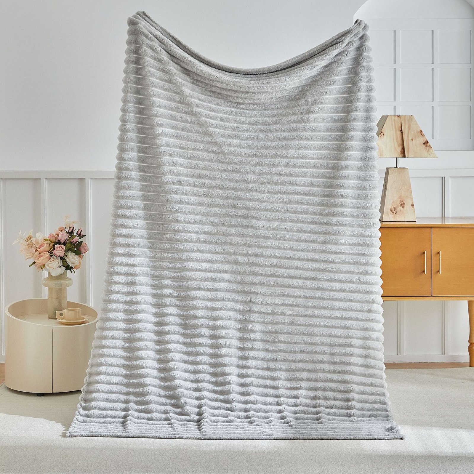 Plaid fausse fourrure léger (2)