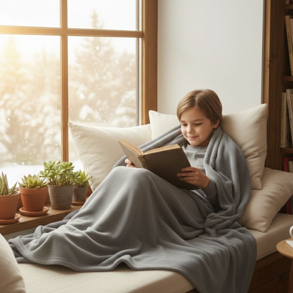 Plaid polaire enfant 9