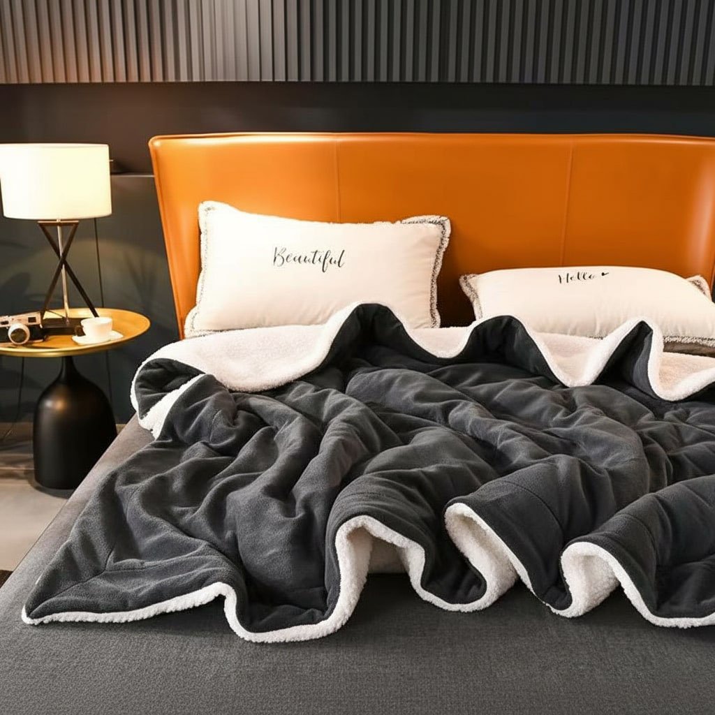 Plaid polaire sherpa (9)