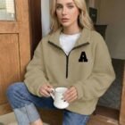 Pull pilou pilou femme brodé, vue 4