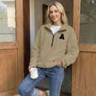 Pull pilou pilou femme brodé, vue 6
