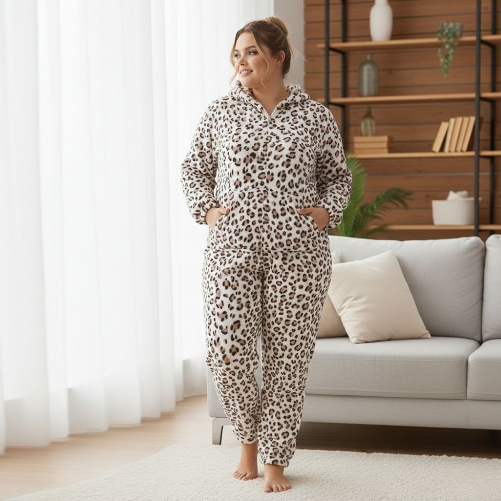 Combinaison pilou pilou femme grande taille 3