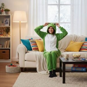 Combinaison pilou pilou femme grenouille - S