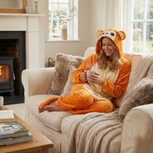 Combinaison pilou pilou femme singe - S