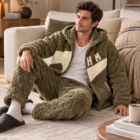 Pyjama homme pilou très chaud, vue 7