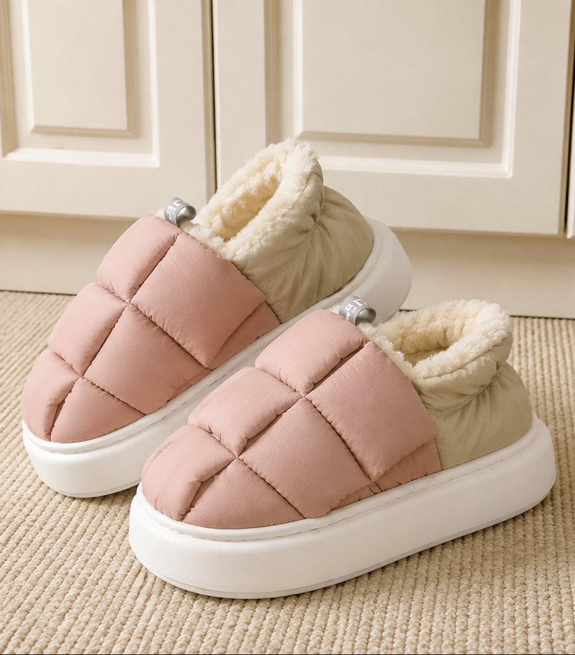 Chaussons-matelassés-bicolores-beige-et-rose-4.png.jpg