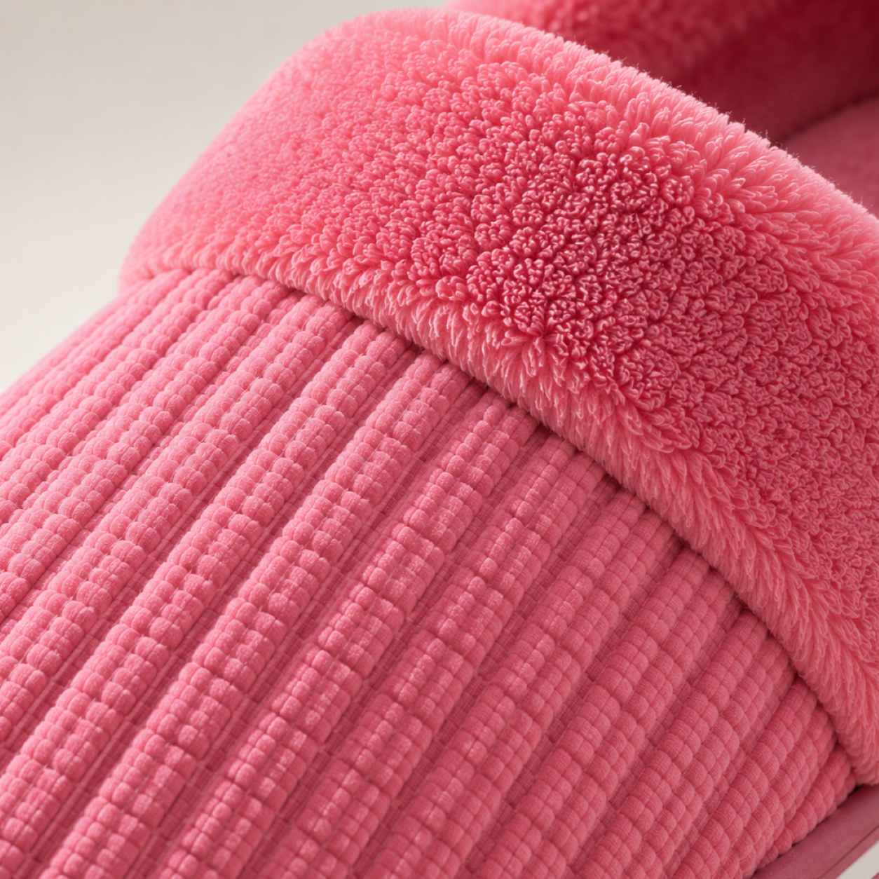 Chaussons roses en pilou pilou, vue 6