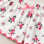 Ensemble pyjama short femme à motif floral, vue 4