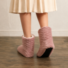 Chausson femme en pilou pilou doux, vue 6