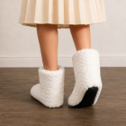 Chausson femme en pilou pilou doux, vue 8