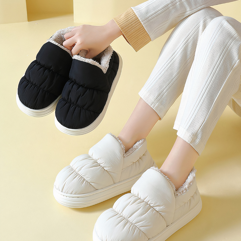 Chaussons pilou pilou style après-ski - vue 4