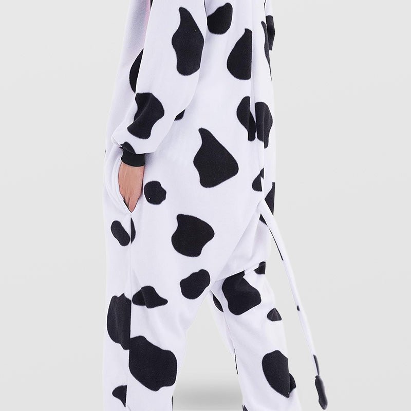 Combinaison kigurumi vache en pilou pilou - vue 4