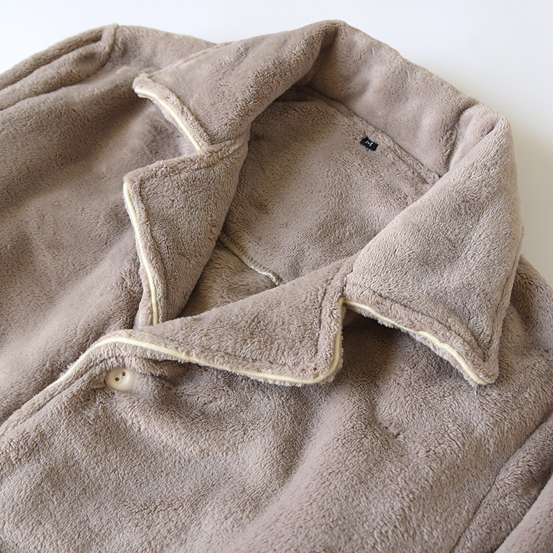Pyjama homme en pilou pilou deux pièces - vue 3